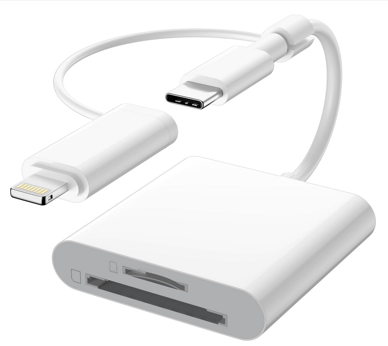 SMart SMCL1 Kartenleser SD/microSD Lightning + Typ-C