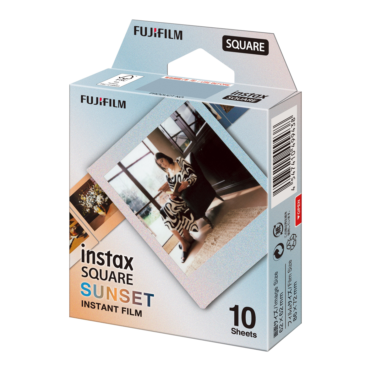Fujifilm Instax SQUARE Sunset Rainbow WW1 Sofortbildfilm