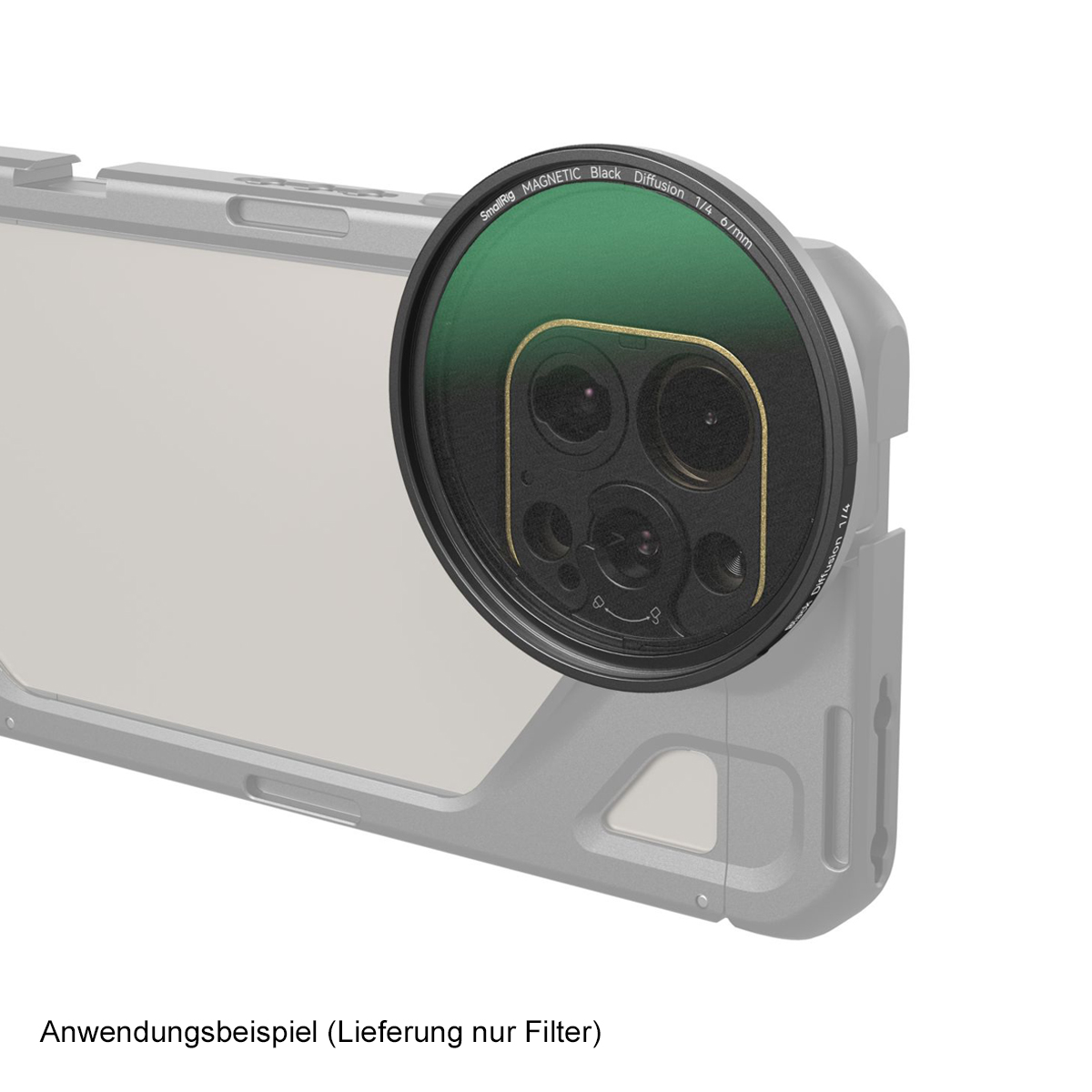 SmallRig 4583 Attachable 1/4 Effect Black Mist Filter 67 mm