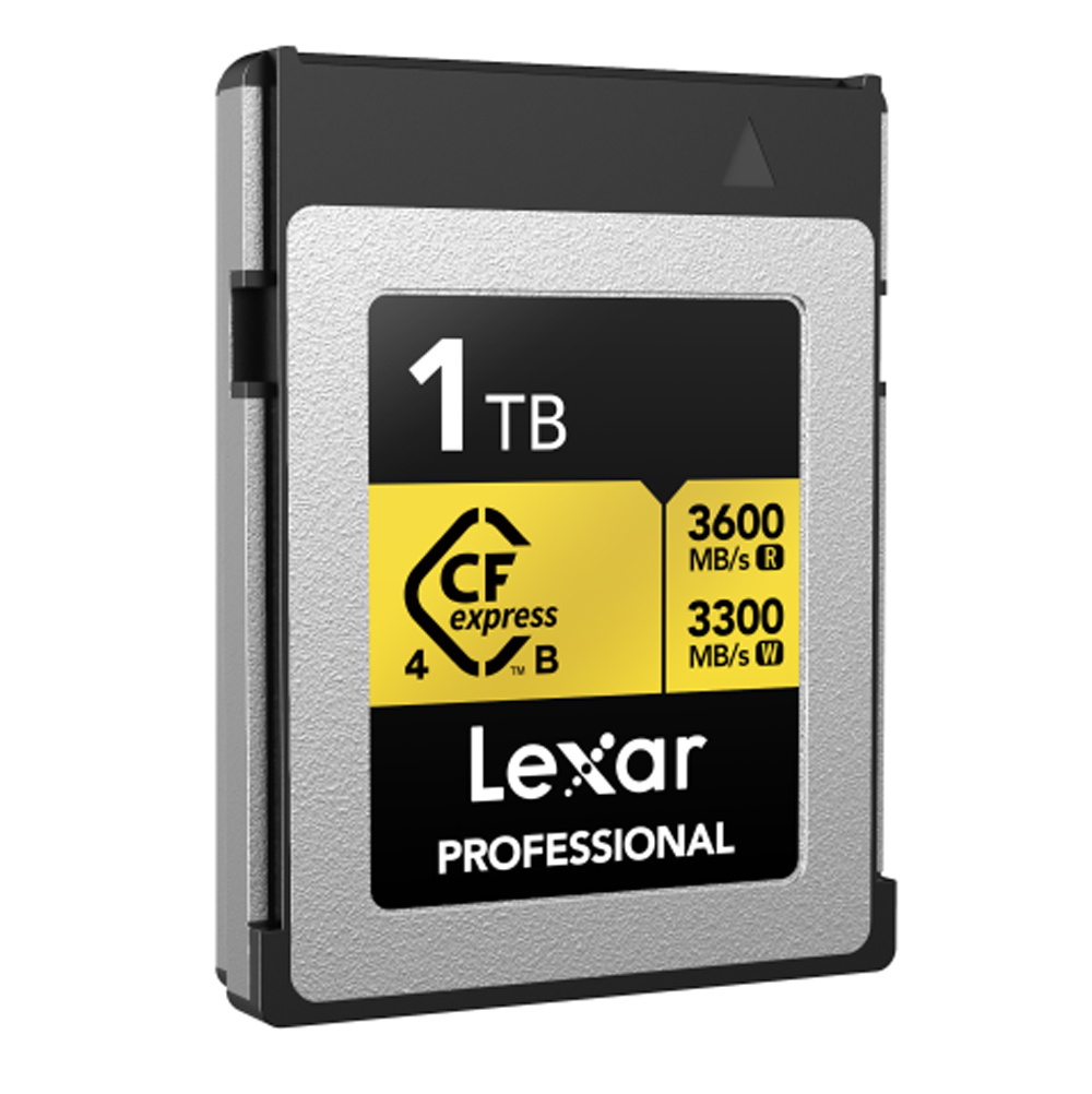 Lexar CFexpress 1 TB PRO Type B GOLD 4.0 Serie R3600/W3300 MB/s