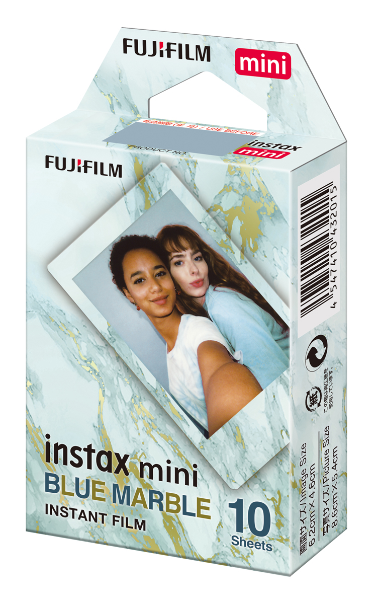 Fujifilm Instax Mini Blue Marble WW1 Sofortbildfilm