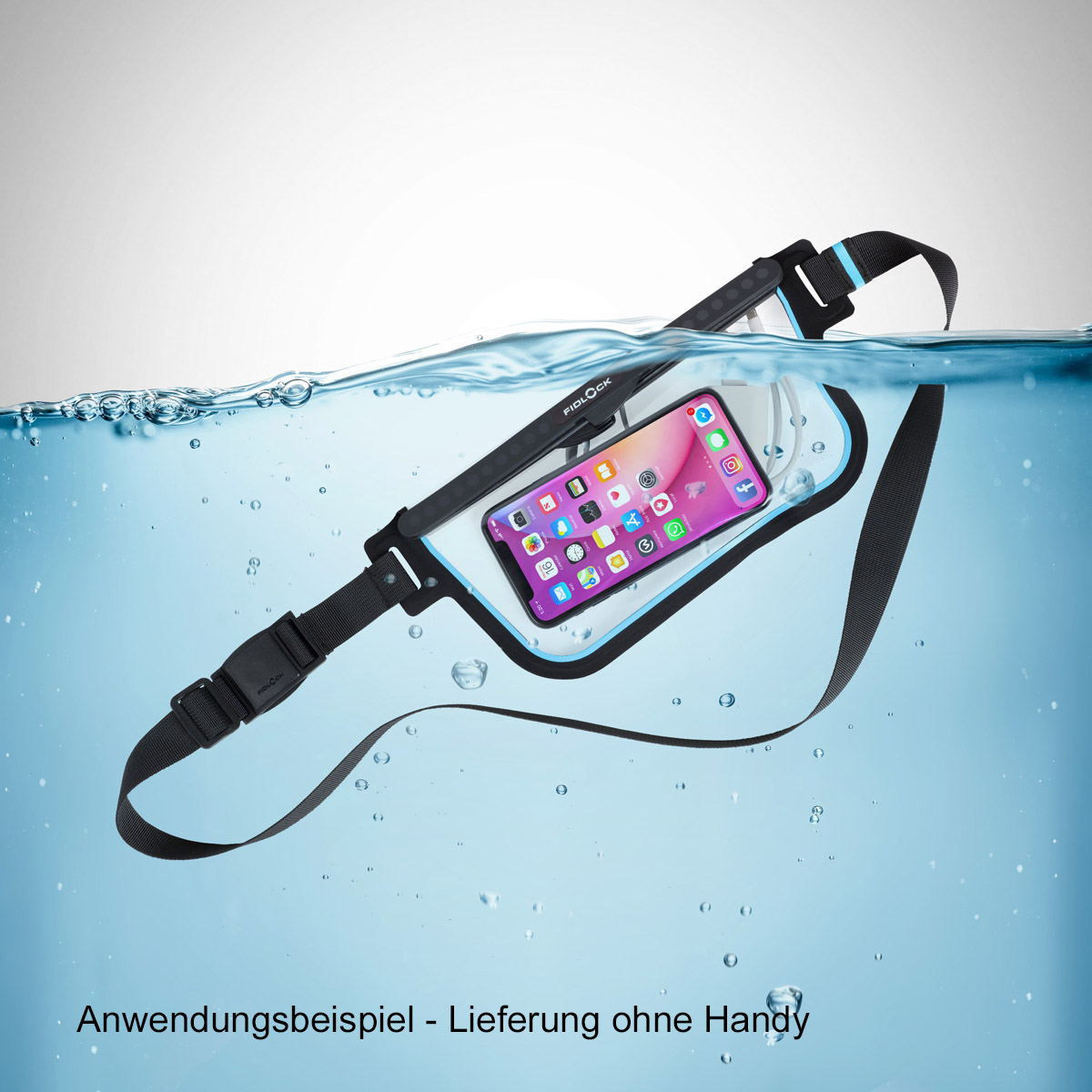 FIDLOCK HERMETIC sling bag, BTT magnetisch selbstschließende Bauchtasche