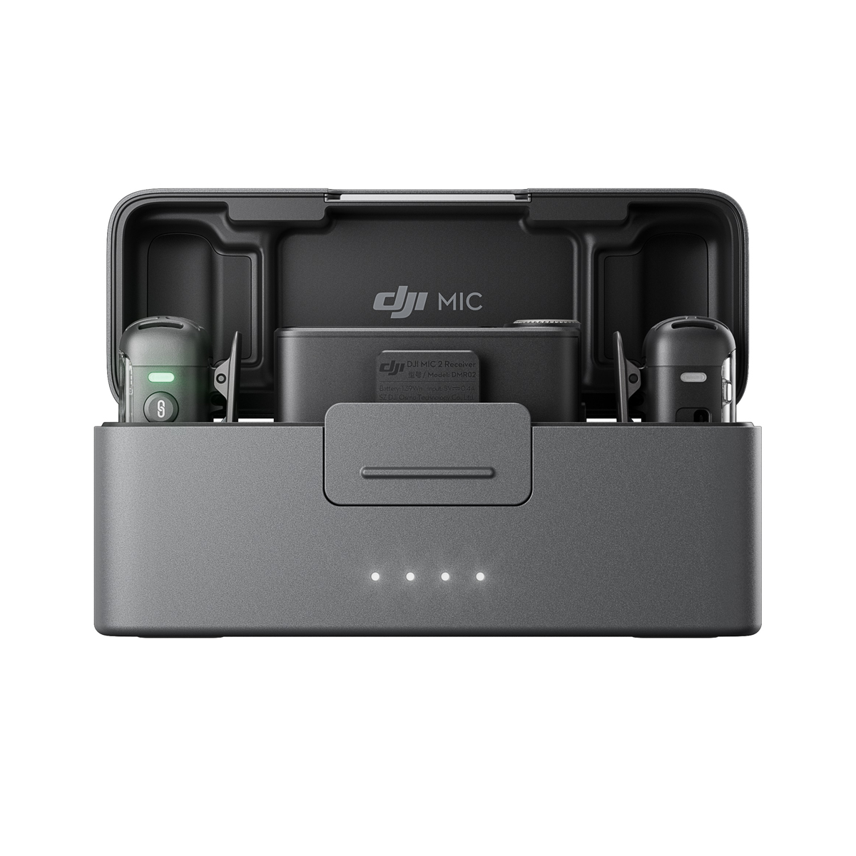 DJI MIC 2 (2 TX + 1 RX + Charging Case) 2 Sender+1 Empfänger, Funkmikrofonsystem