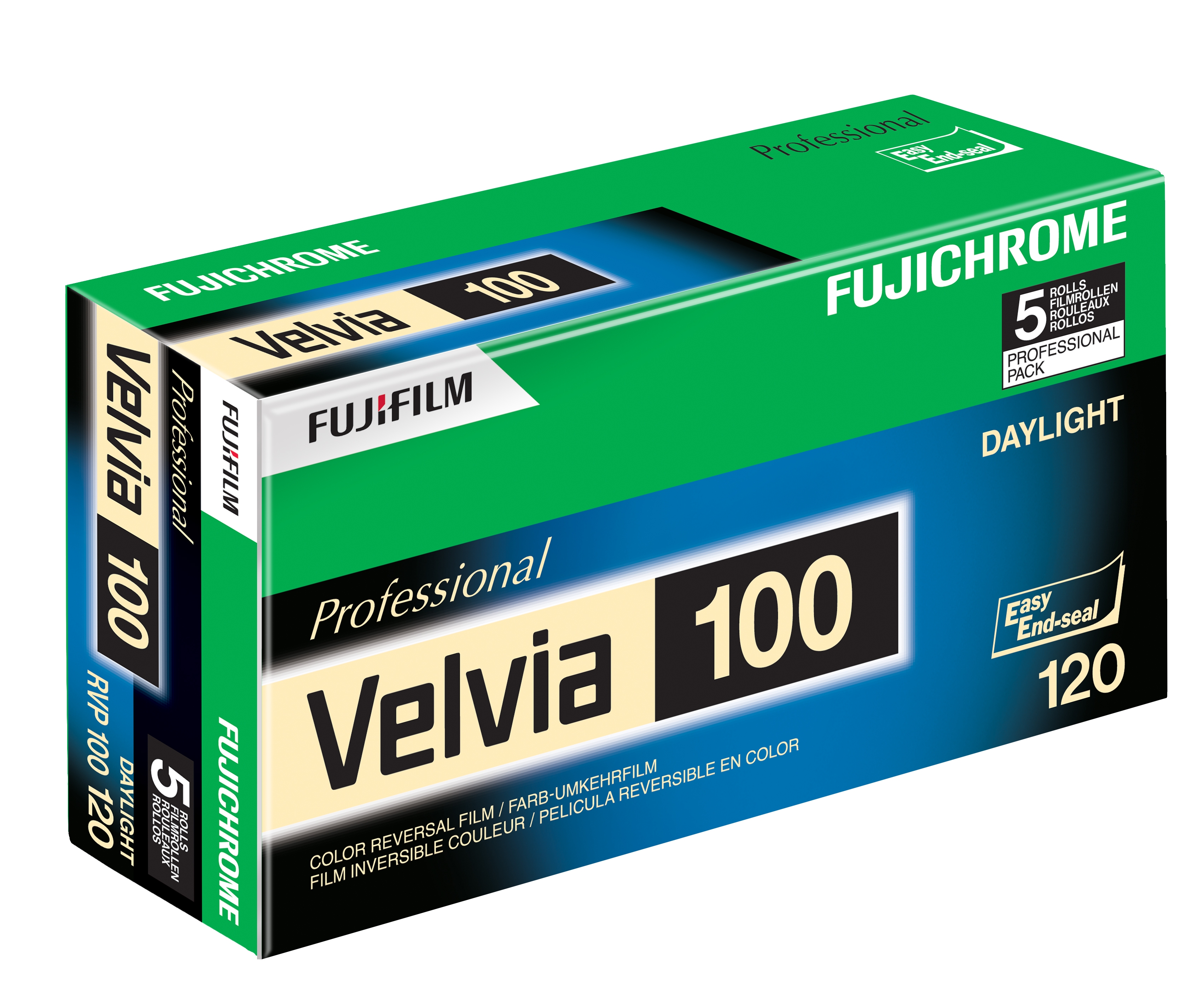 Fuji Velvia 100 120 5er Pack