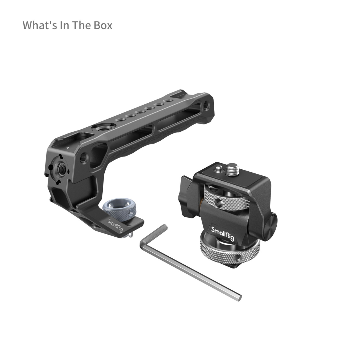 SmallRig 5322 Top Handle with Monitor Support Kit (Compatible with Cold Shoe)
