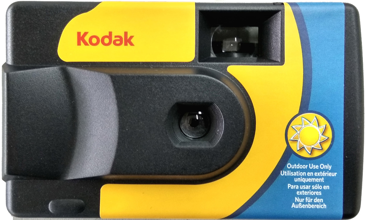 Kodak Daylight SUC 800 ASA 39 Aufnahmen Einwegkamera ohne Blitz