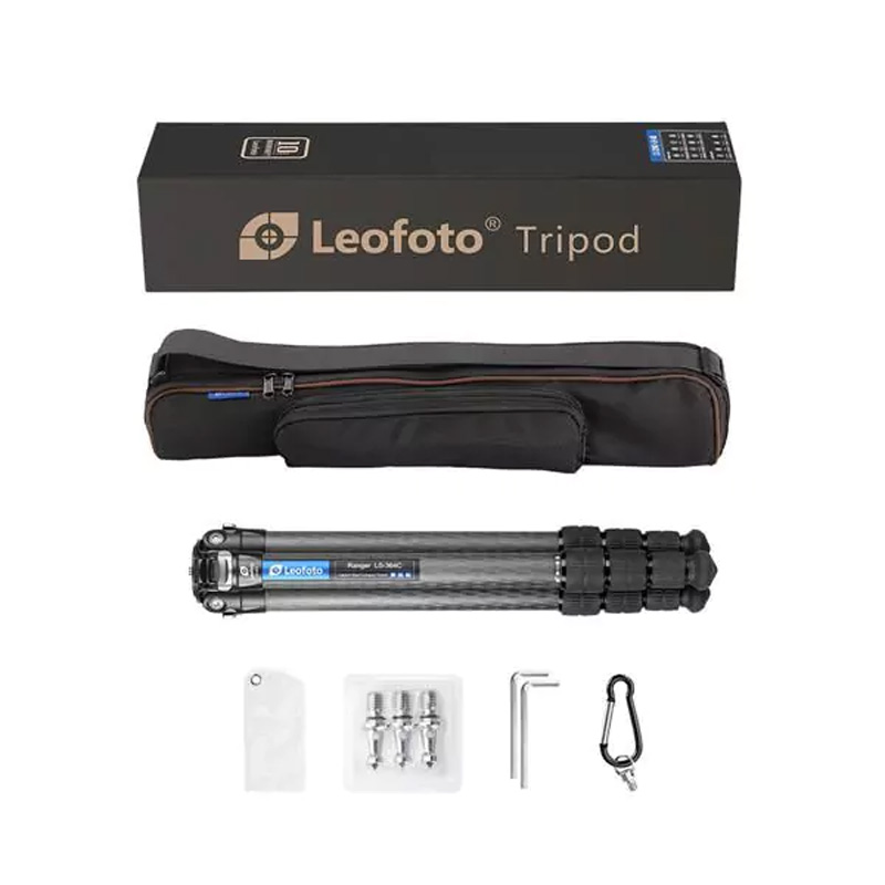 Leofoto Ranger LS-36 ohne Kugelkopf Carbon-Stativ