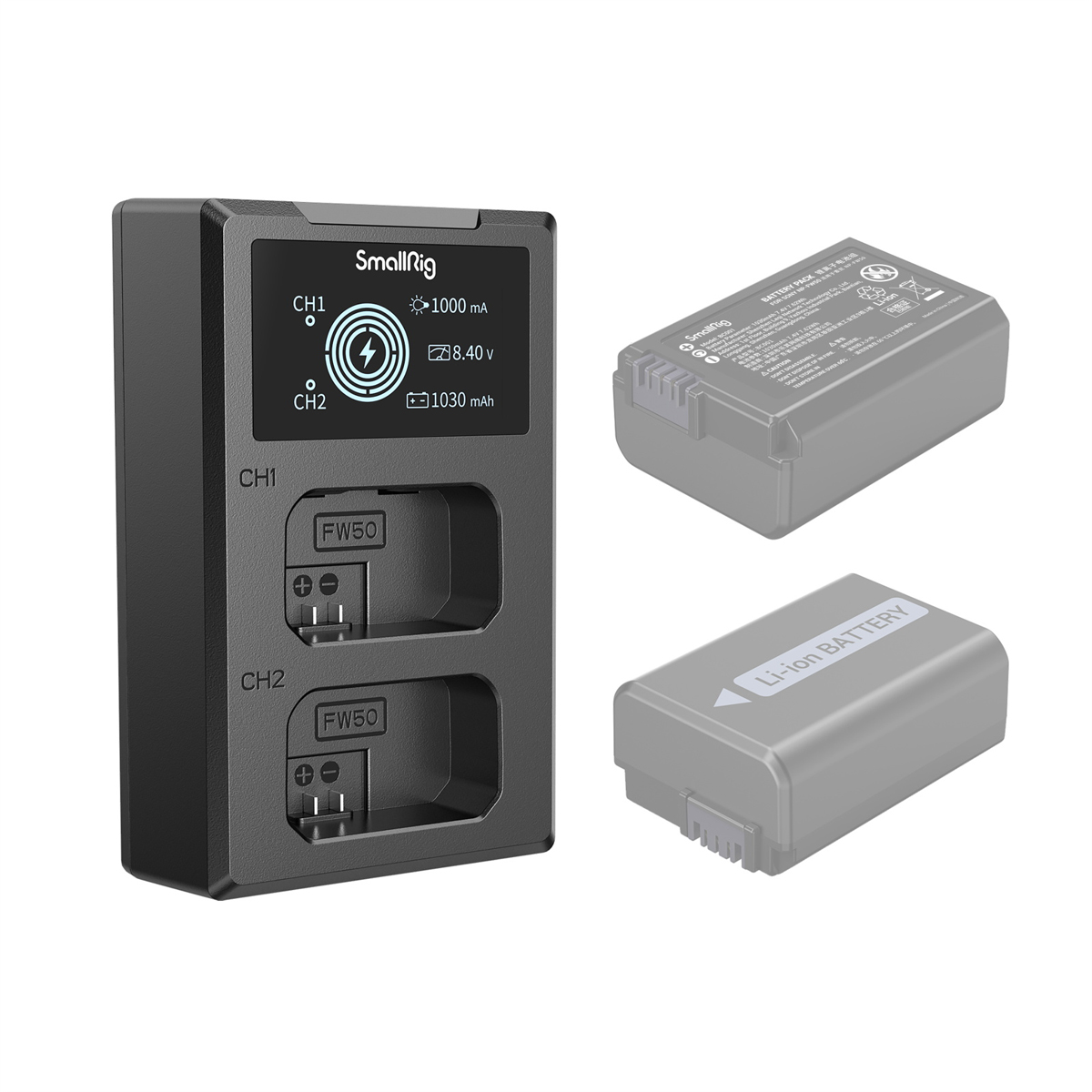 SmallRig 4081 NP-FW50 Akku Ladegerät