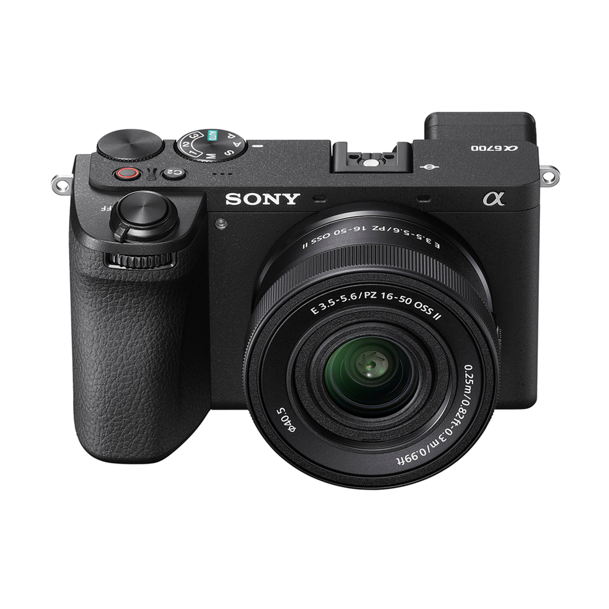 Sony Alpha ILCE-6700+3,5-5,6/16-50 mm II PZ OSS, schwarz, Kamerakit