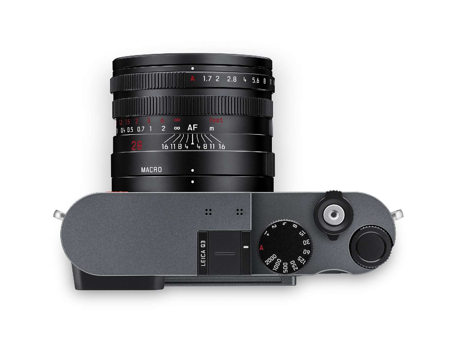 Leica Q3 metallgrau lackiert