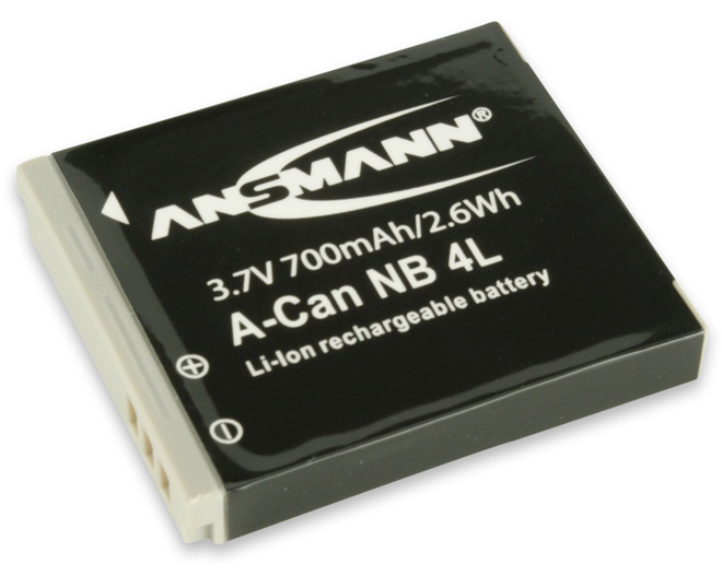 Ansmann NB-4L Lithium-Ionen Akku