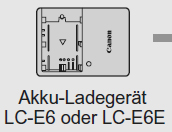 Canon LC-E6E Ladegerät