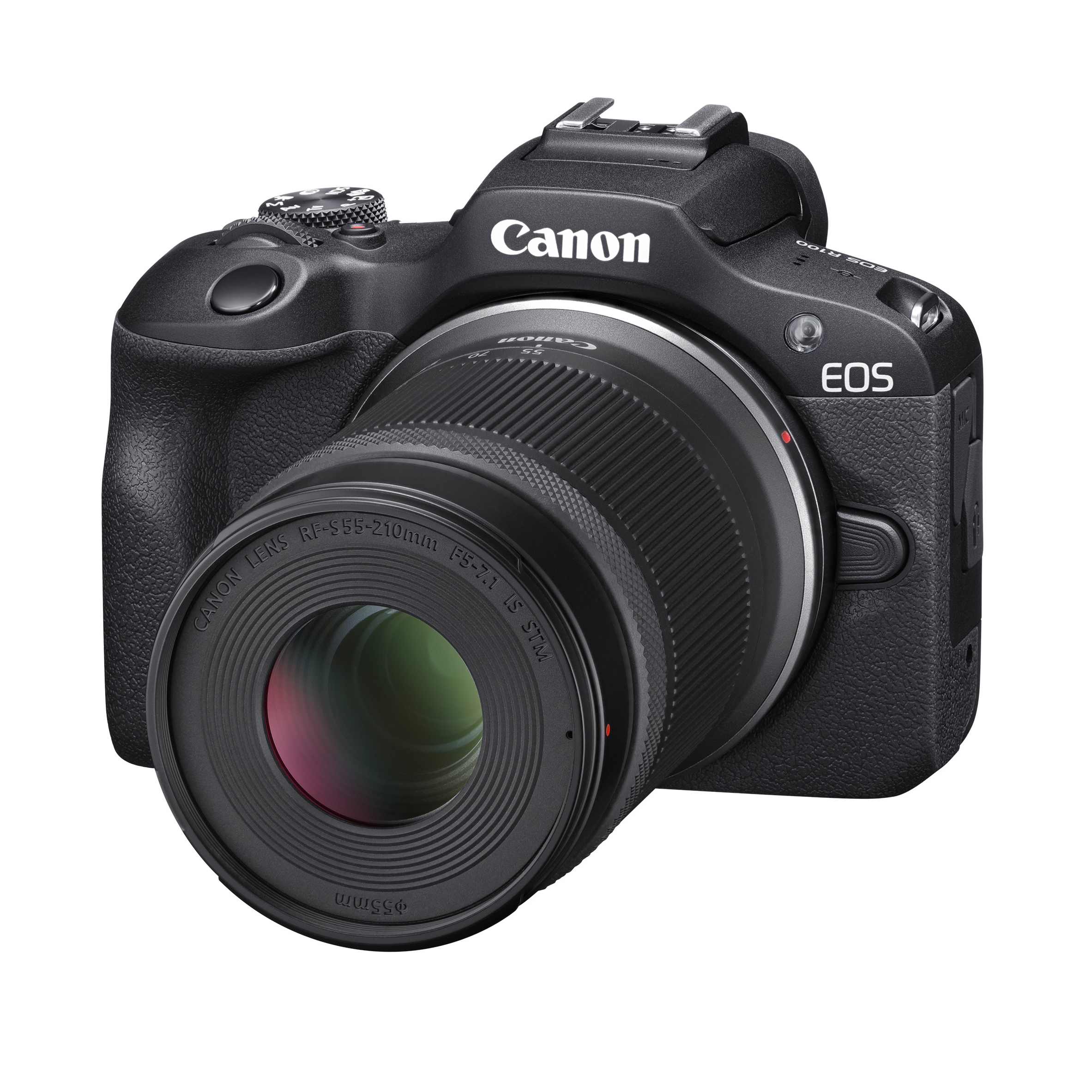 Canon EOS R100+RF-S 18-45 mm IS STM + 5,0-7,1/55-210 mm IS STM sw, Kamerakit