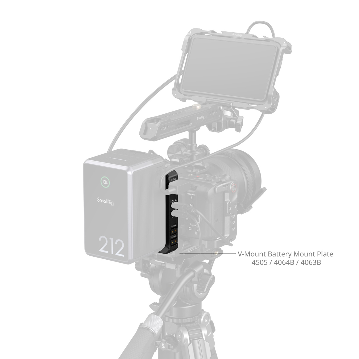SmallRig 5228 V-Mount Akku Montageplatte