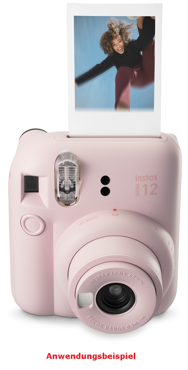 Fujifilm Instax mini 12 blossom-pink TH EX D EU, Sofortbildkamera