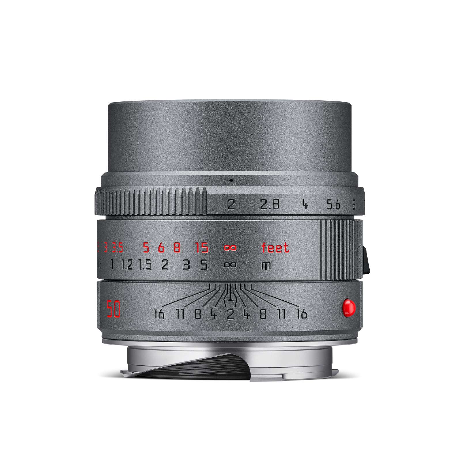 Leica APO-SUMMICRON-M 1:2/50mm metallgrau lackiert