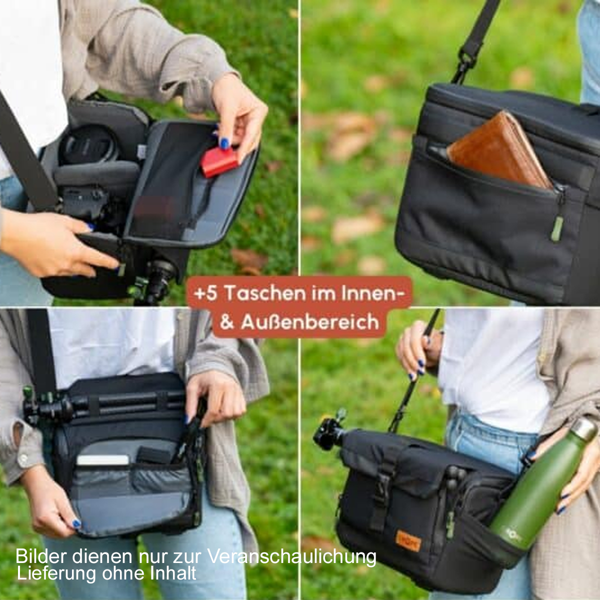 C-Rope Kameratasche V3 Schwarz