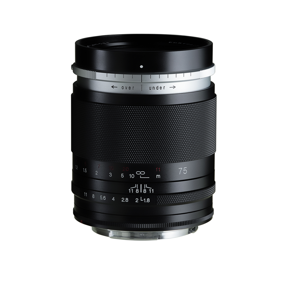 Voigtländer Portrait Heliar 1,8/75 mm RF-Mount, schwarz, Objektiv