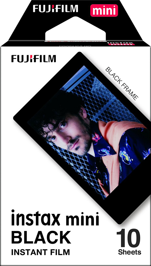 Instax Mini Black Film 10 Sheets