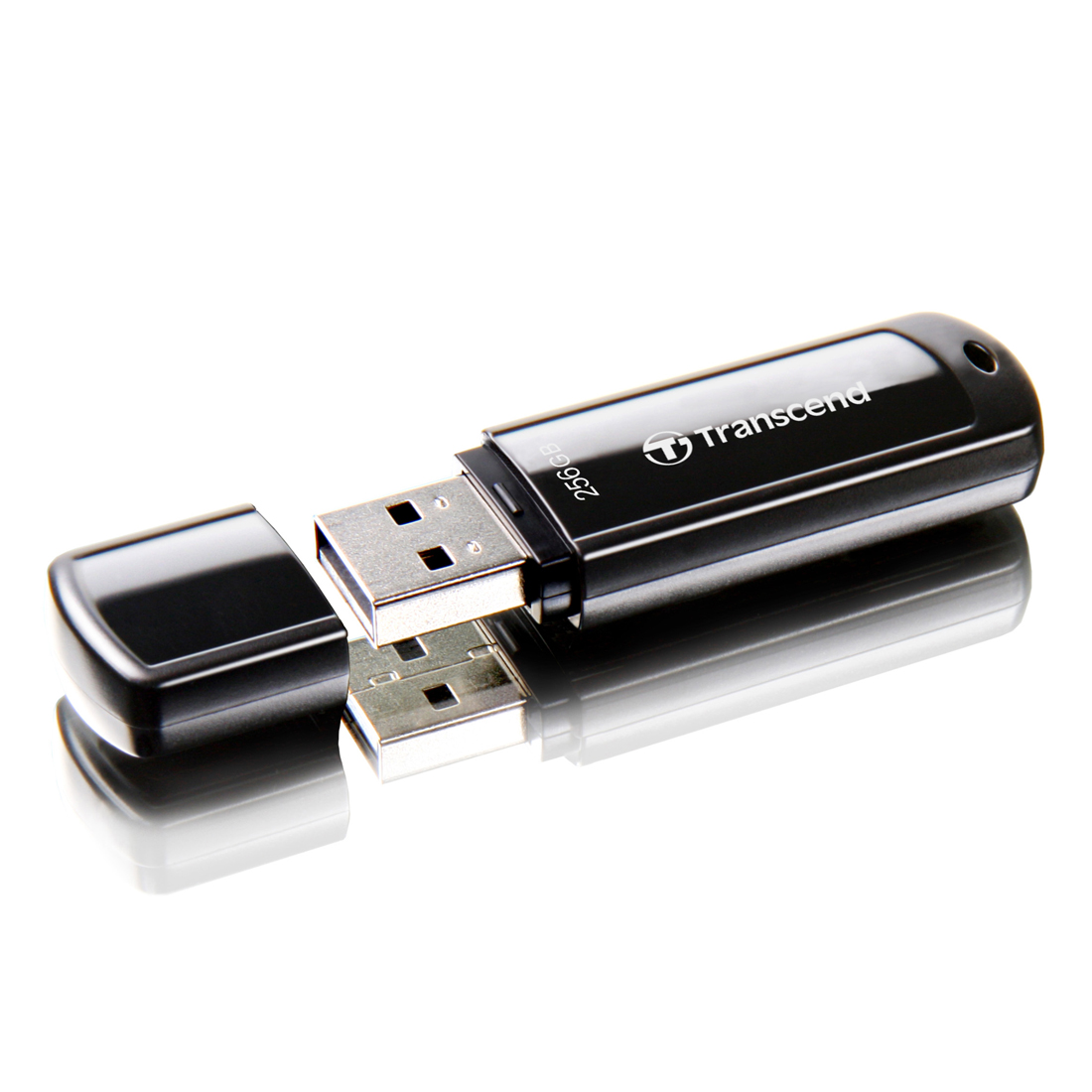 Transcend JetFlash 700 256 GB USB-Stick schwarz