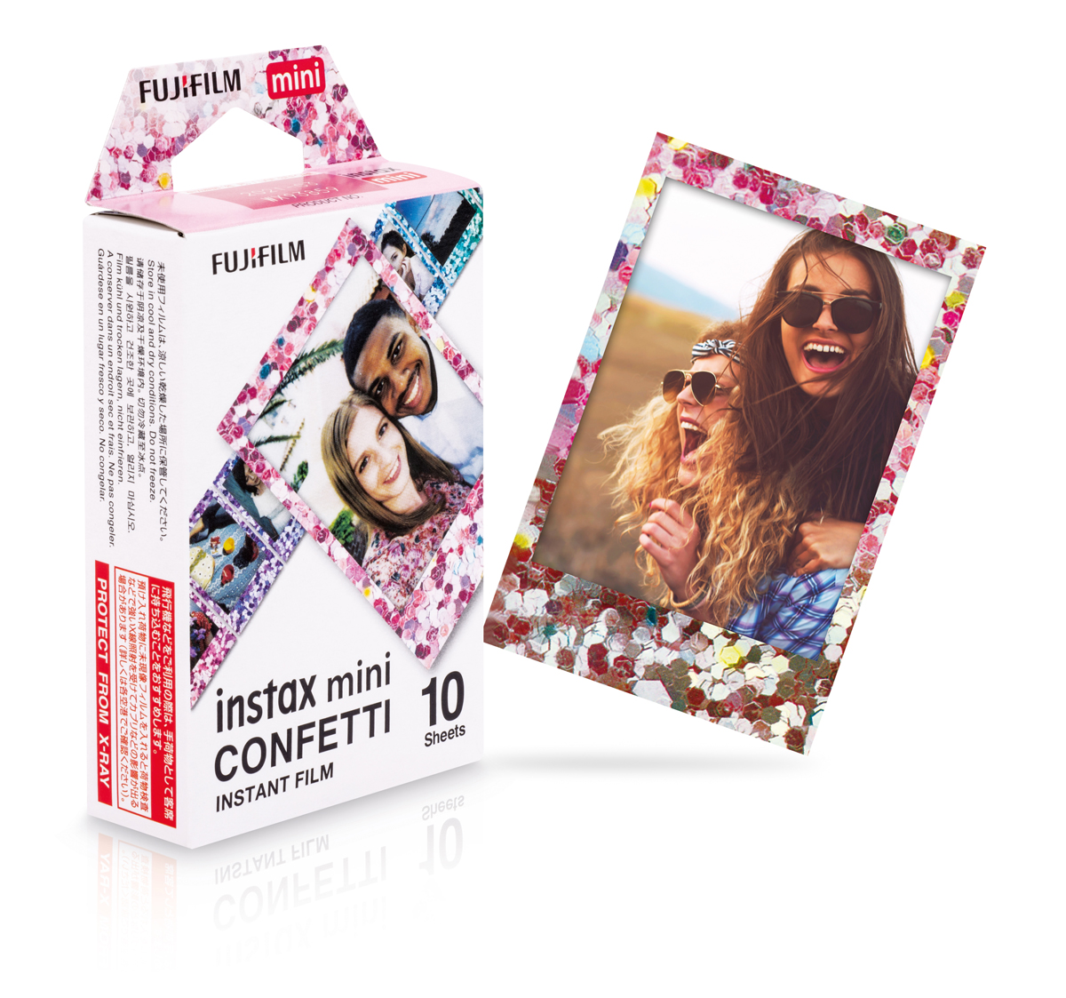 Fujifilm Instax Mini Confetti WW1 Sofortbildfilm color
