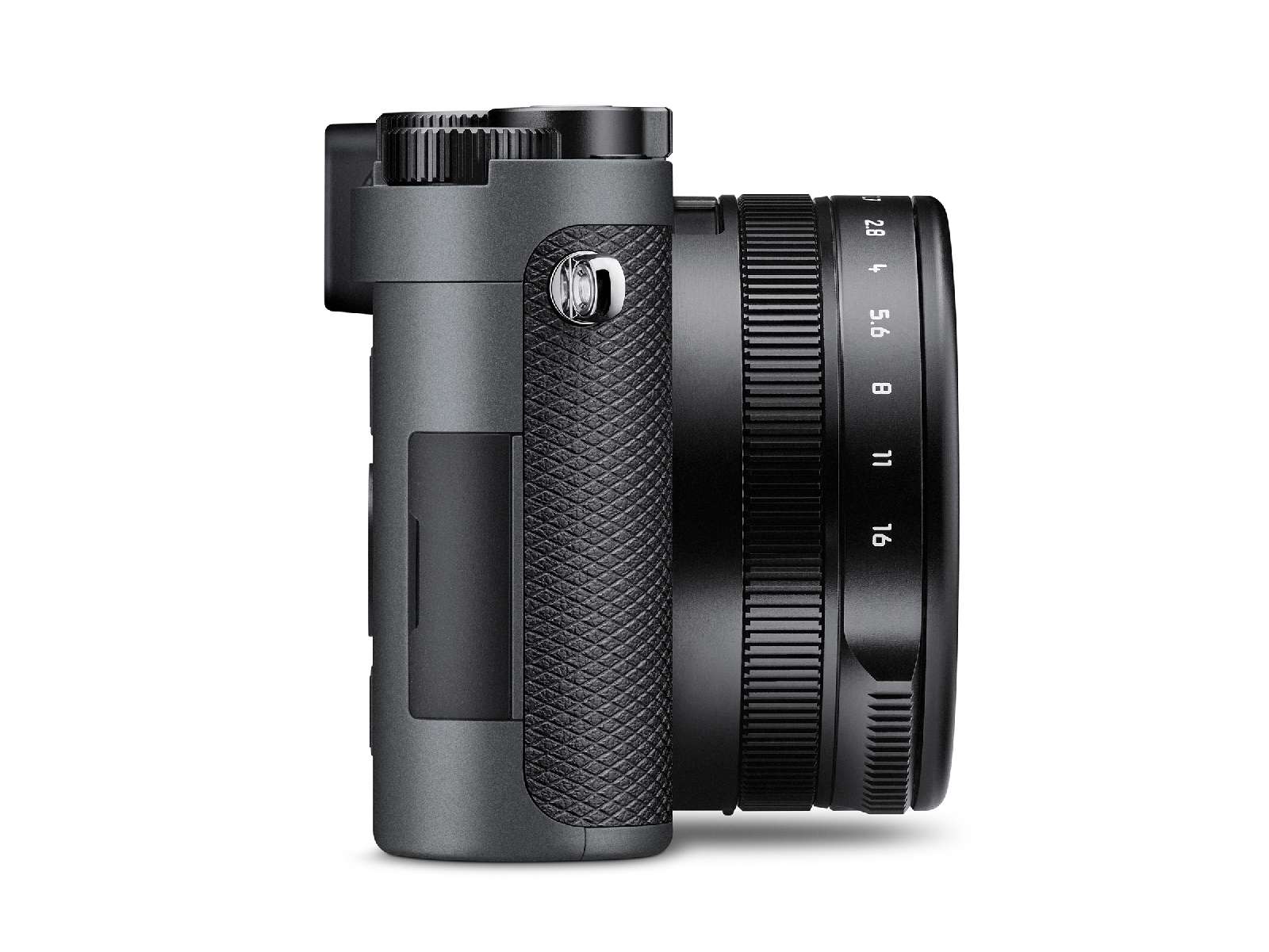 Leica D-Lux 8 metallgrau lackiert