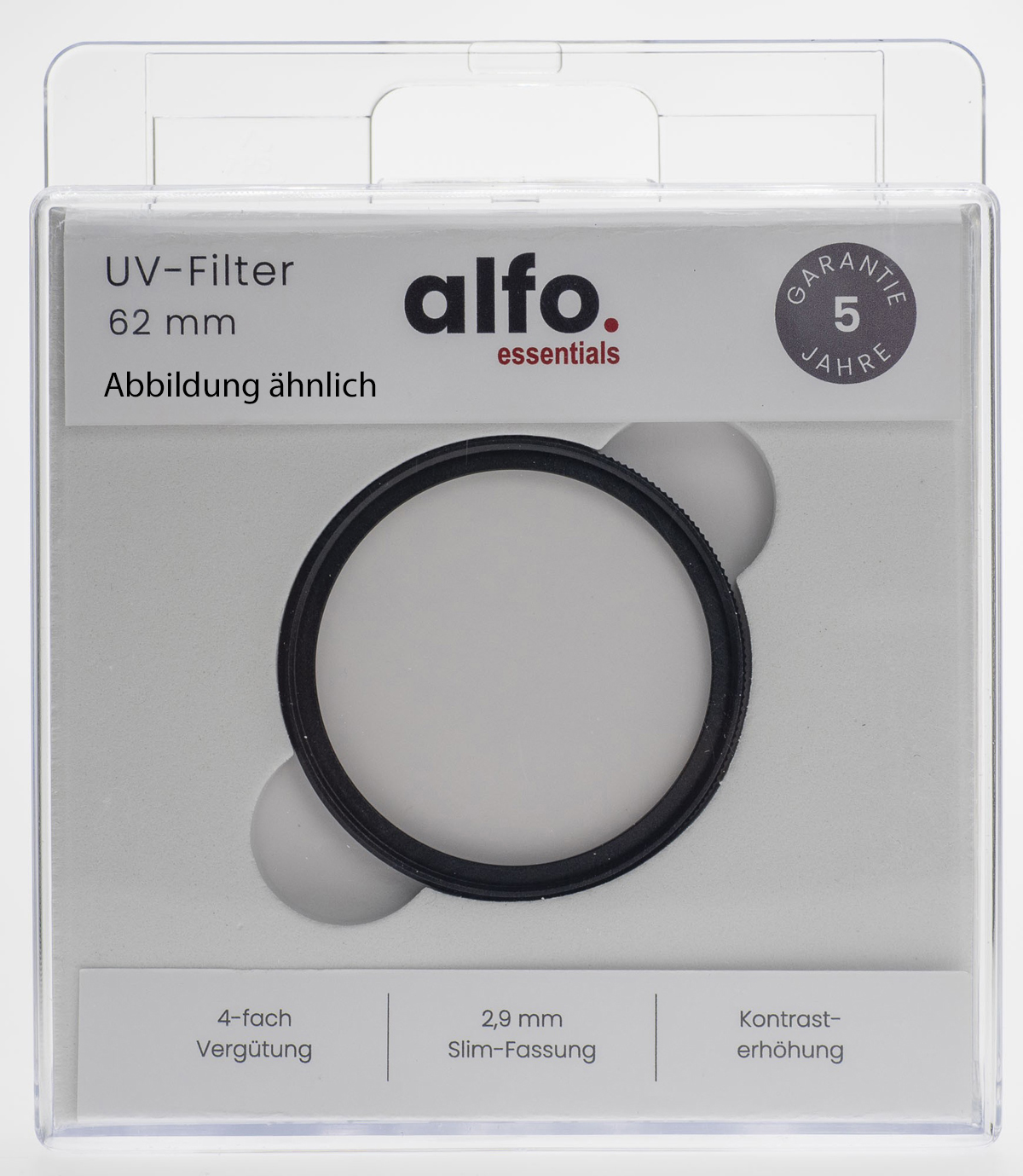alfo. Ø 49 mm M.C. UV Glas Filter