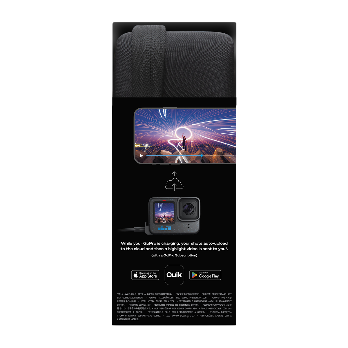GoPro HERO12 Black Creator Edition Actioncam mit Volta, Media und Light Mod