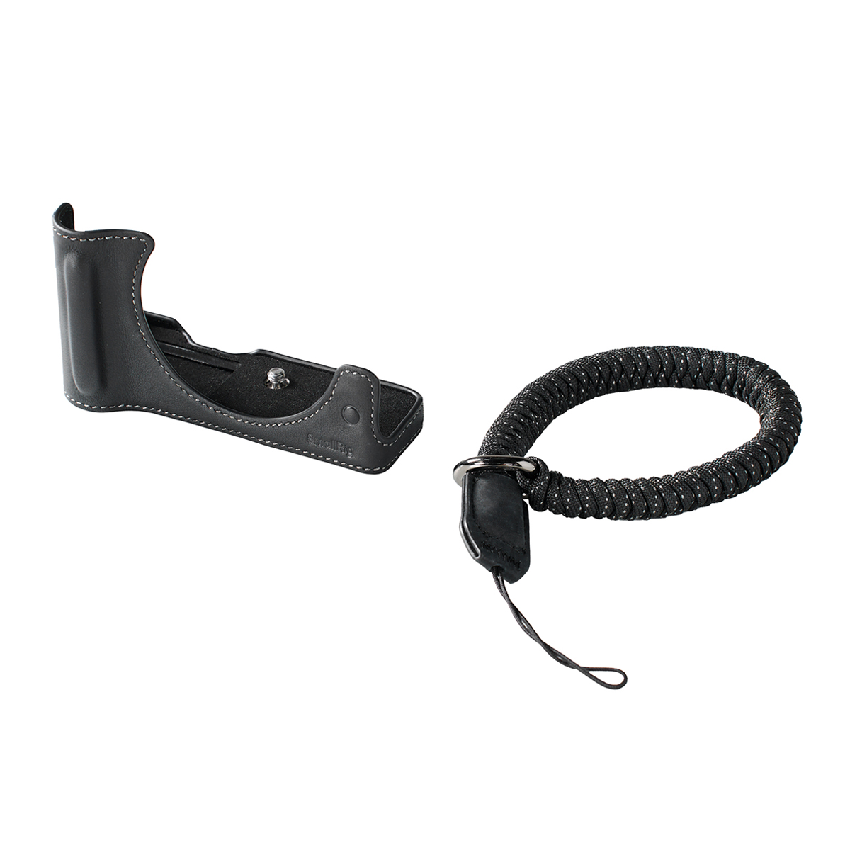 SmallRig 5433 Leder-Halbschalen-Kit sw für Canon EOS R50V | 6941590023892