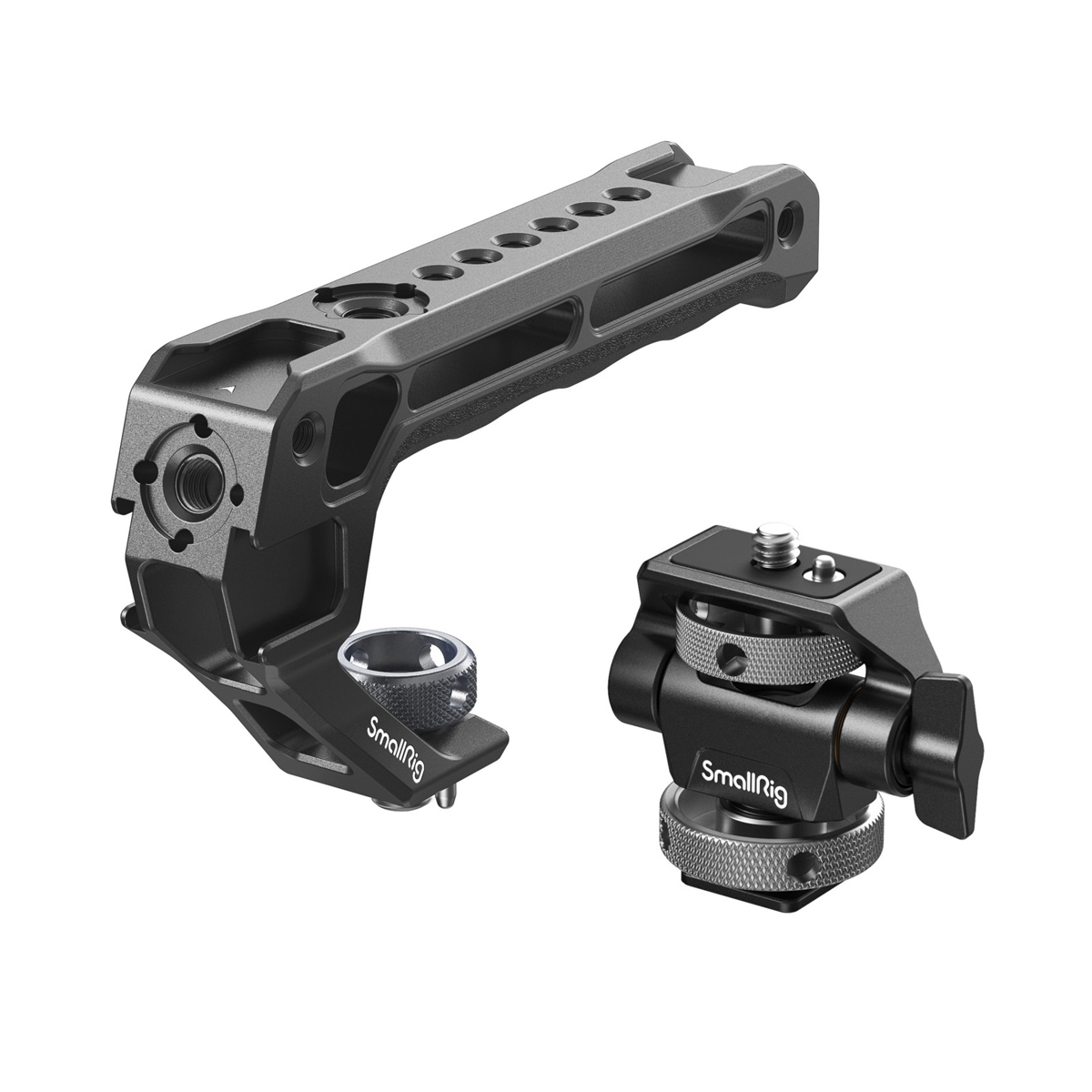SmallRig 5322 Top Handle with Monitor Support Kit (Compatible with Cold Shoe)