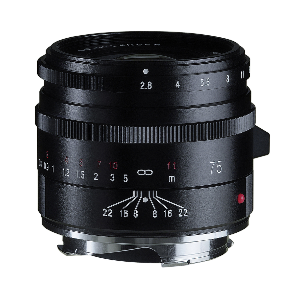 Voigtländer APO-Skopar 2,8/75 mm VM schwarz, Objektiv
