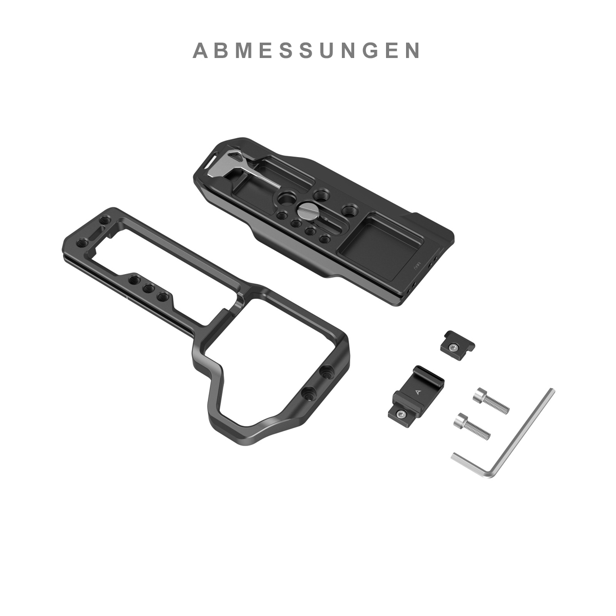 SmallRig 4203 Dezid.L-Bracket Fujifilm GFX100 II mit VG-GFX100 II Batteriegriff