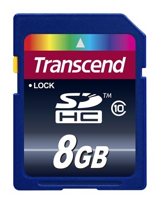8 GB SDHC Speicherkarte