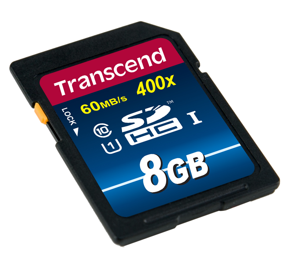8 GB SDHC Karte HighSpeed