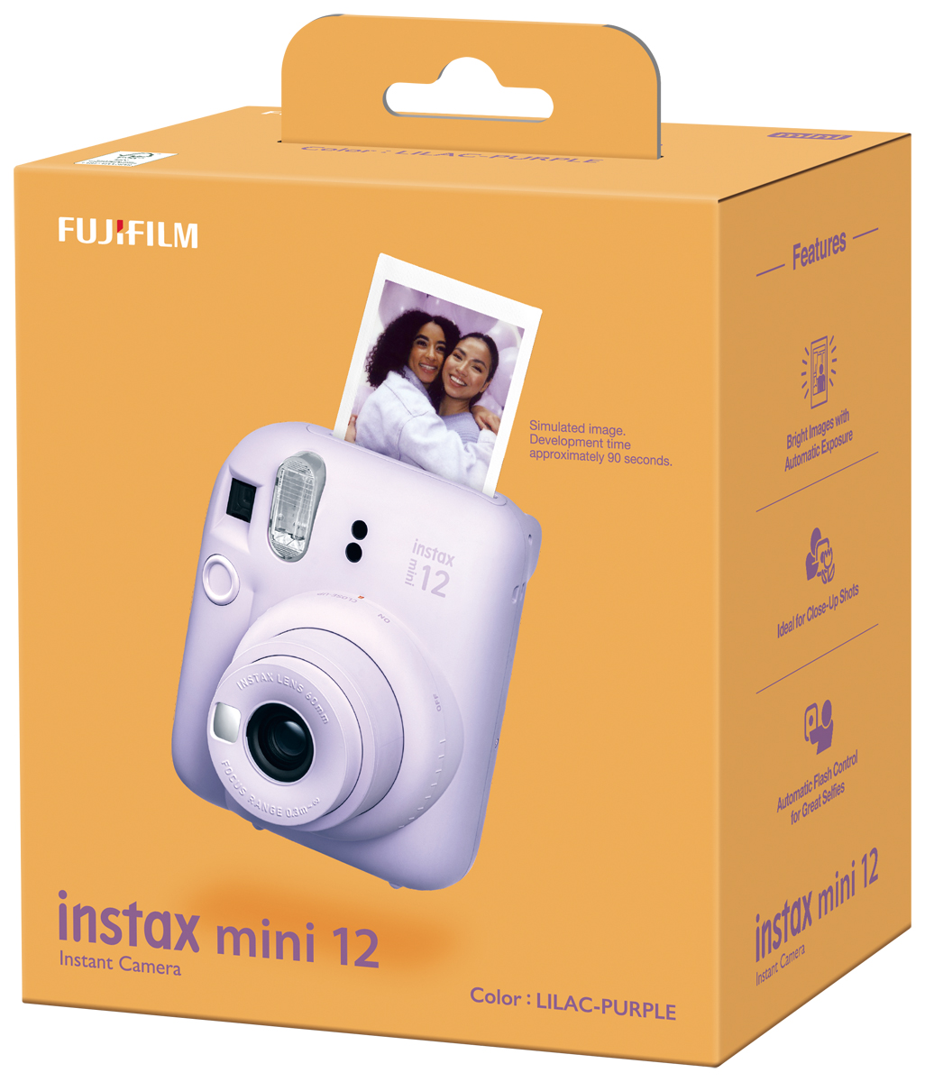 Fujifilm Instax mini 12 lilac-purple TH EX D EU, Sofortbildkamera