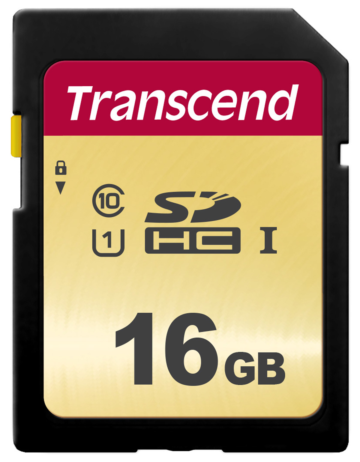 Transcend 16GB SDHC-Karte 500S UHS-I U1 Cl10 95/45MB/s