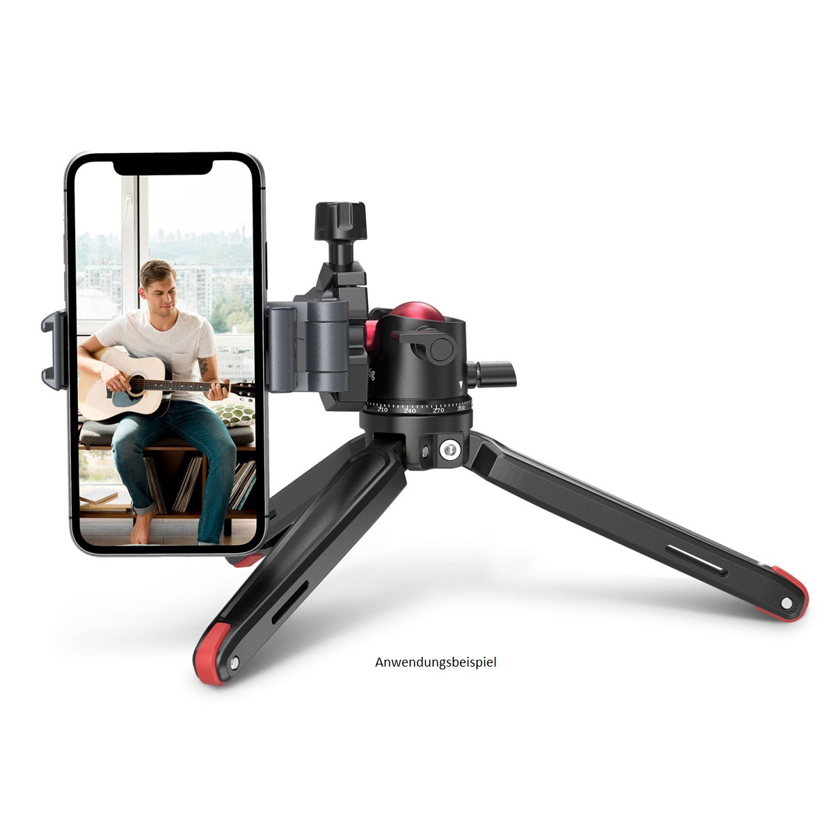SmallRig 2664 Tabletop Mini Stativ mit Panorama Kugelkopf