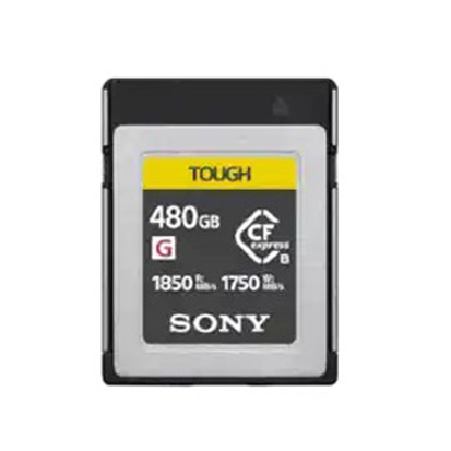 Sony CFexpress 480 GB Typ B TOUGH R1850/W1750MB/s, Speicherkarte