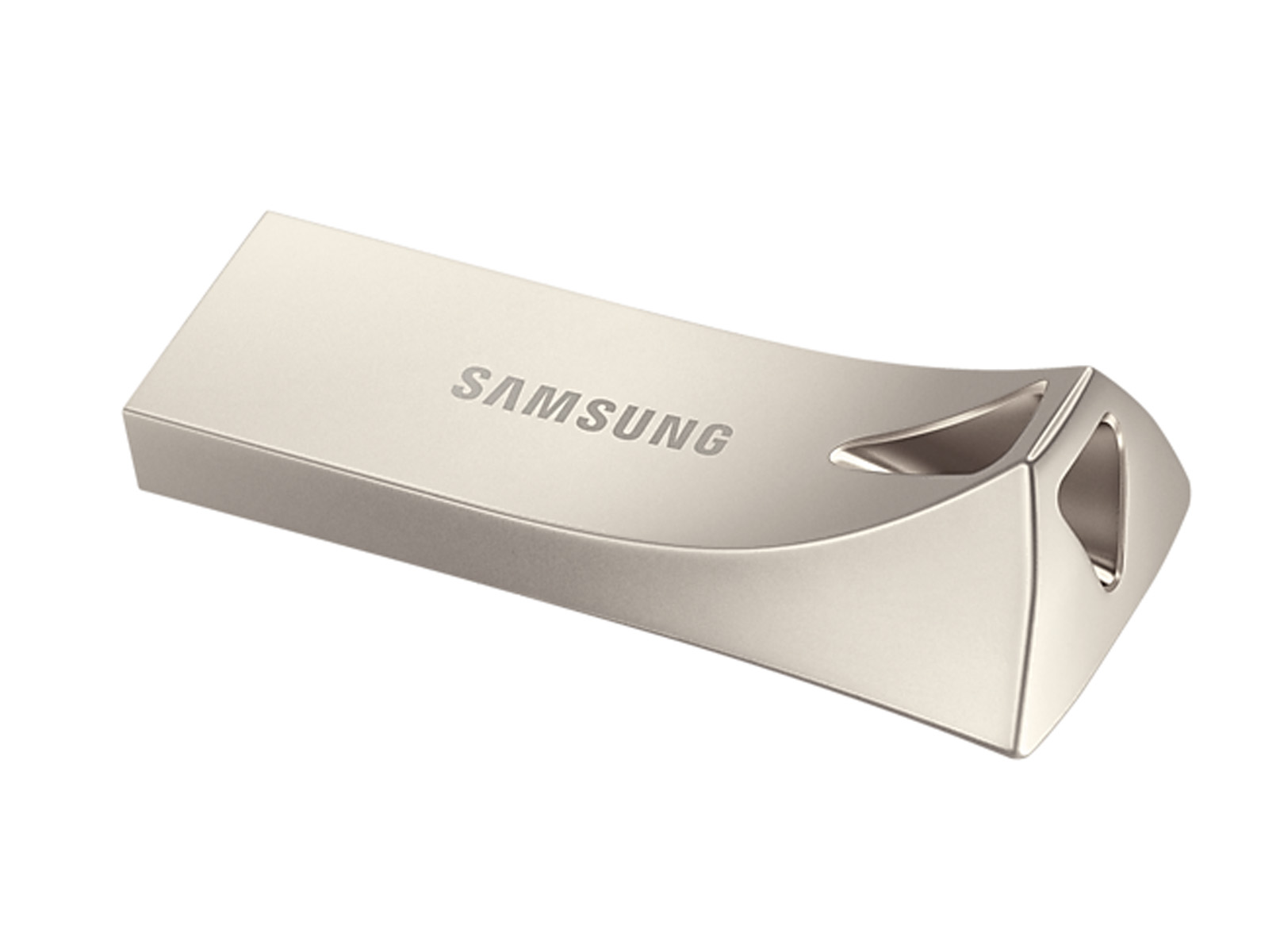 Samsung 256 GB USB 3.1 Flash Drive BAR Plus, Champagne Silver