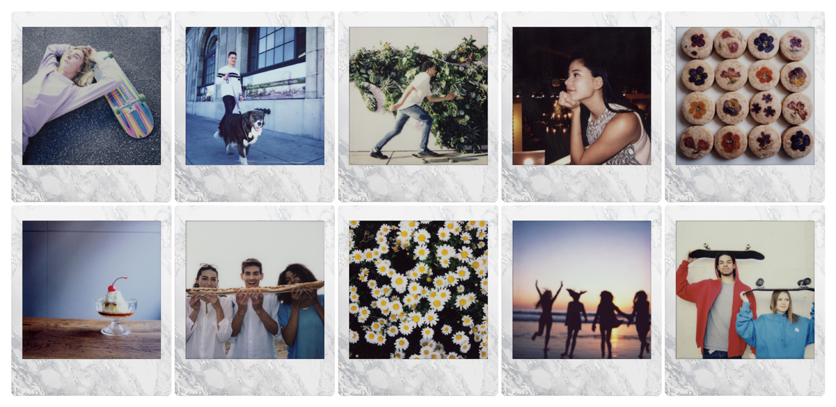Fujifilm Instax SQUARE White Marble WW1 Sofortbildfilm