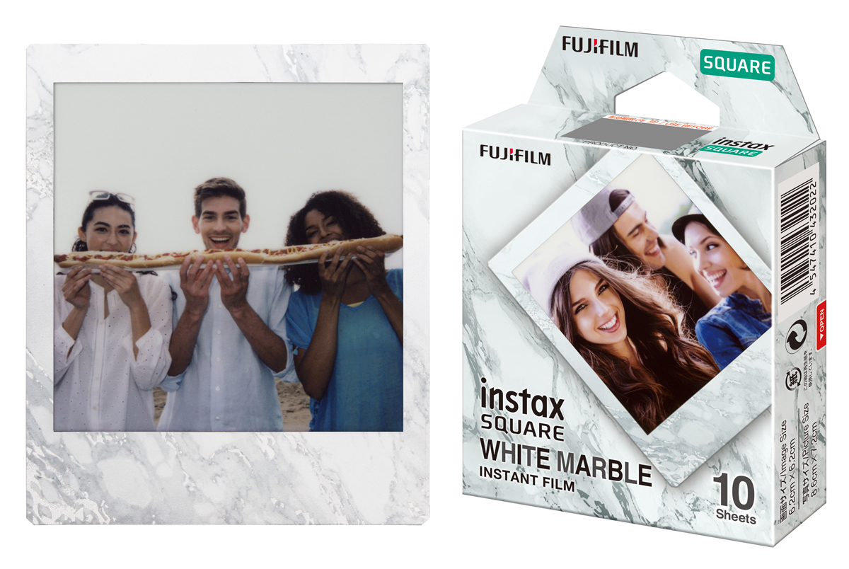 Fujifilm Instax SQUARE White Marble WW1 Sofortbildfilm