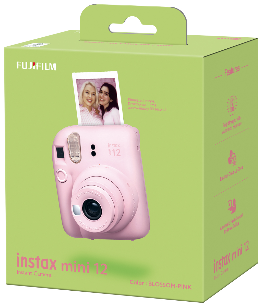 Fujifilm Instax mini 12 blossom-pink TH EX D EU, Sofortbildkamera