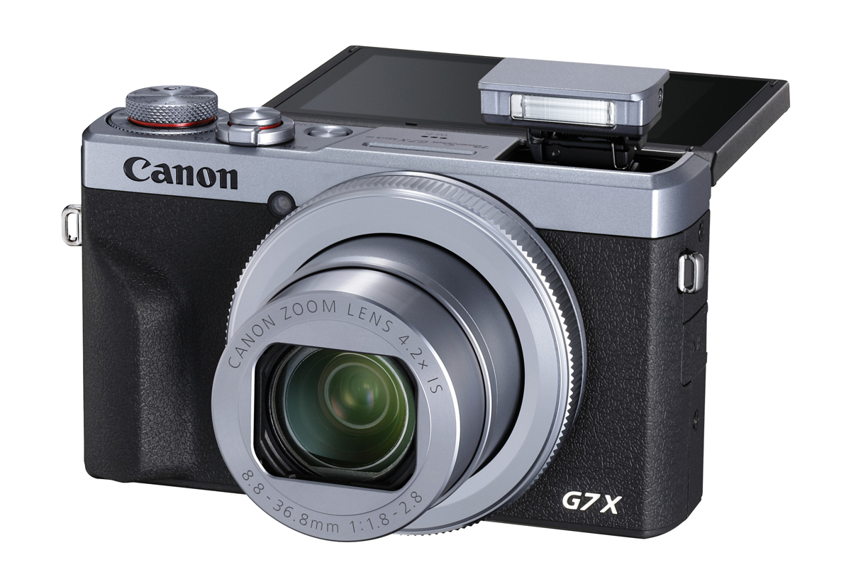 Canon PowerShot G7X Mark III silber Digitalkamera