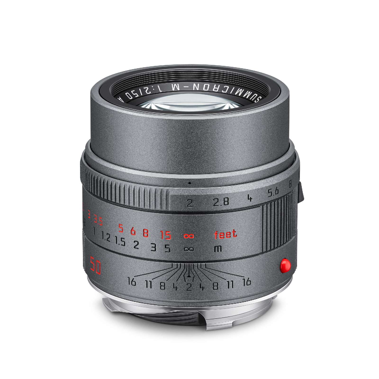 Leica APO-SUMMICRON-M 1:2/50mm metallgrau lackiert