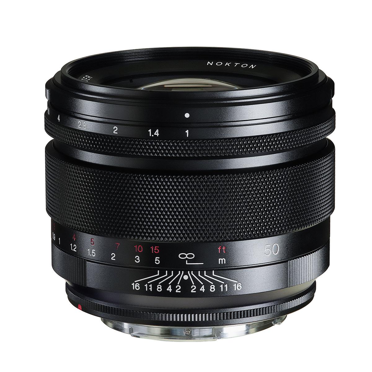 Voigtländer Nokton 1,0/50 mm Canon RF-Mount, asphärisch, schwarz, Objektiv