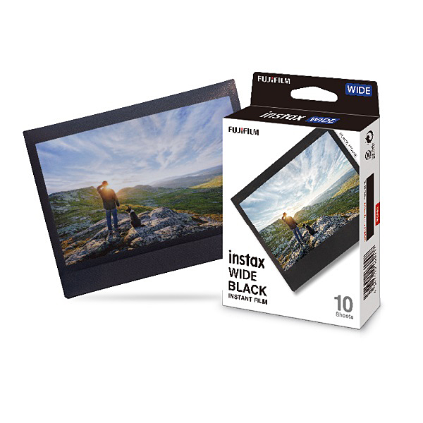 Instax Wide Black Film 10 Sheets