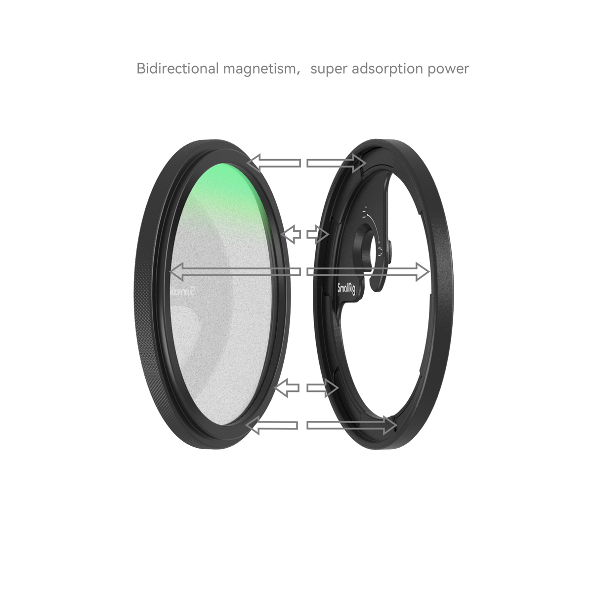 SmallRig 4217 MagEase Magnetic 1/4 Effect Black Mist Filter 52 mm