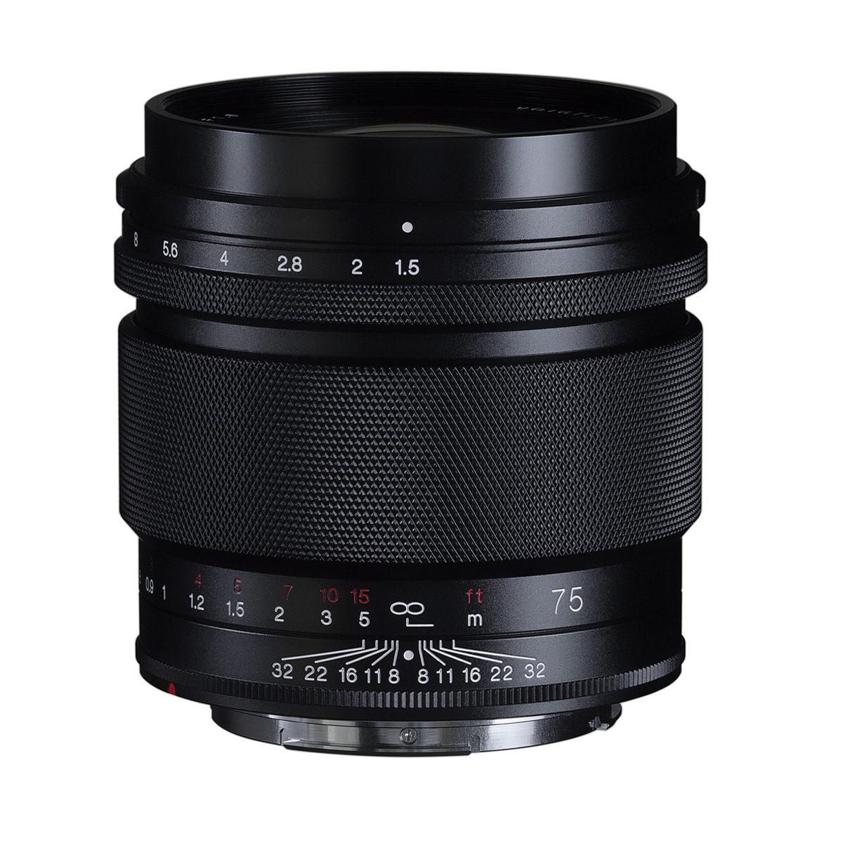 Voigtländer Nokton 1,5/75 mm Canon RF-Mount, asphärisch, schwarz, Objektiv