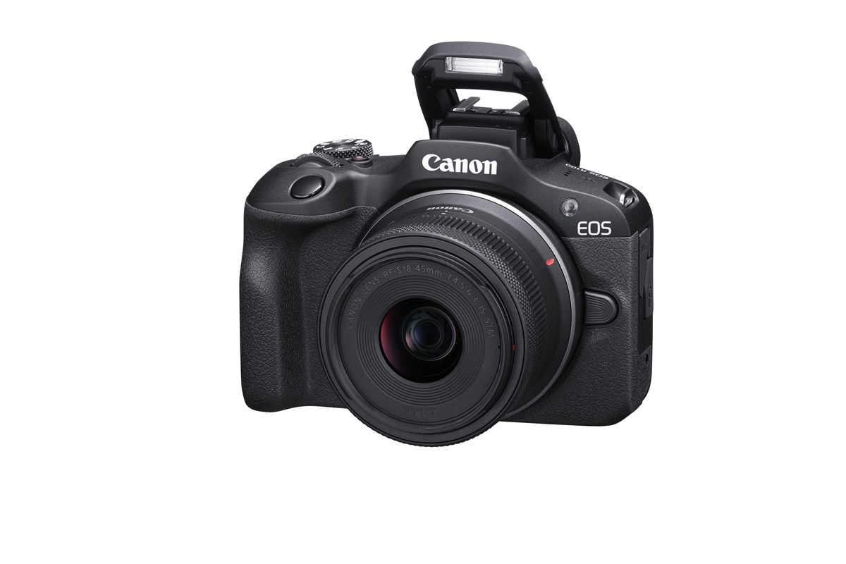 Canon EOS R100+RF-S 18-45 mm IS STM sw Kamerakit