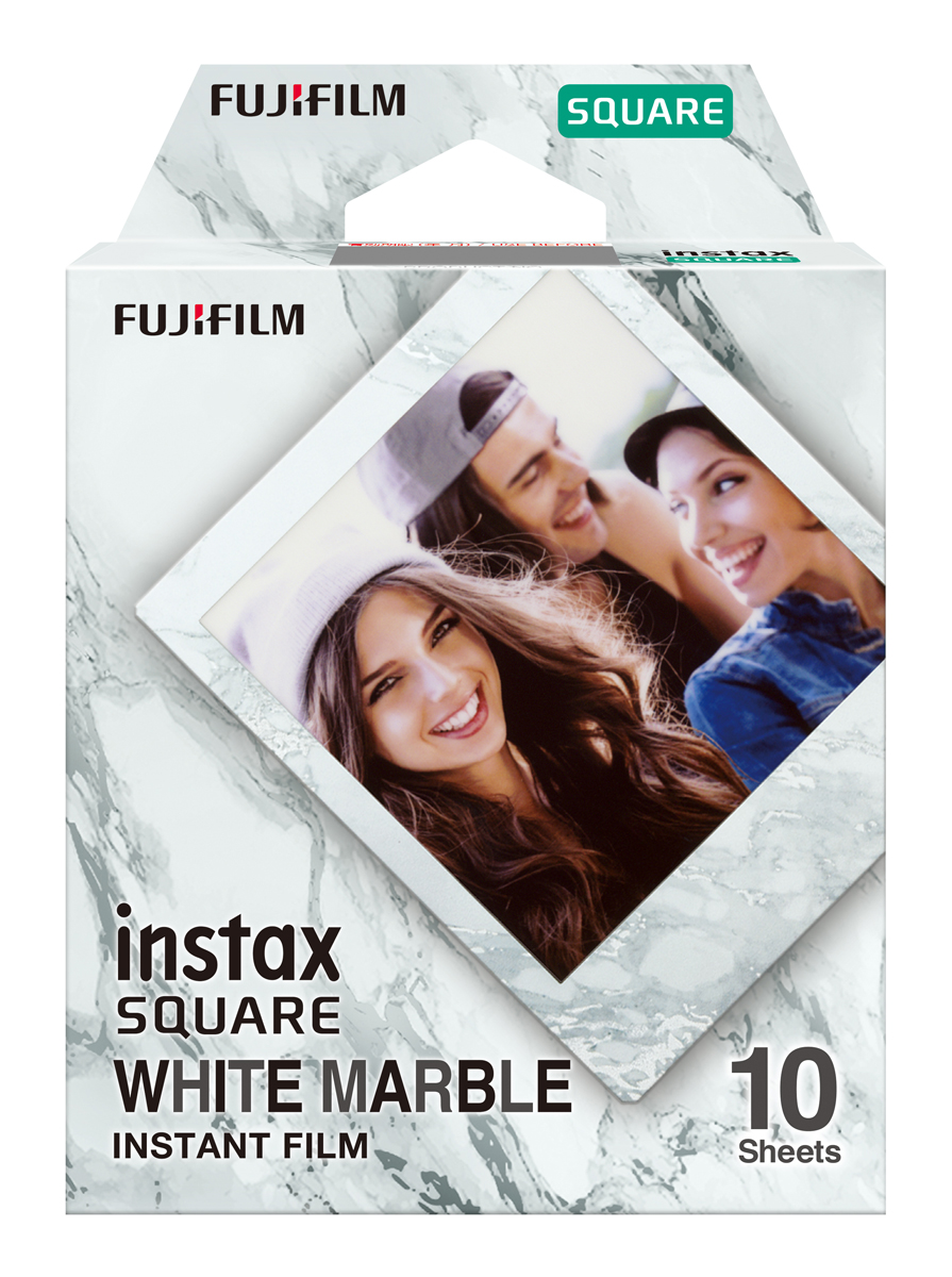 Fujifilm Instax SQUARE White Marble WW1 Sofortbildfilm